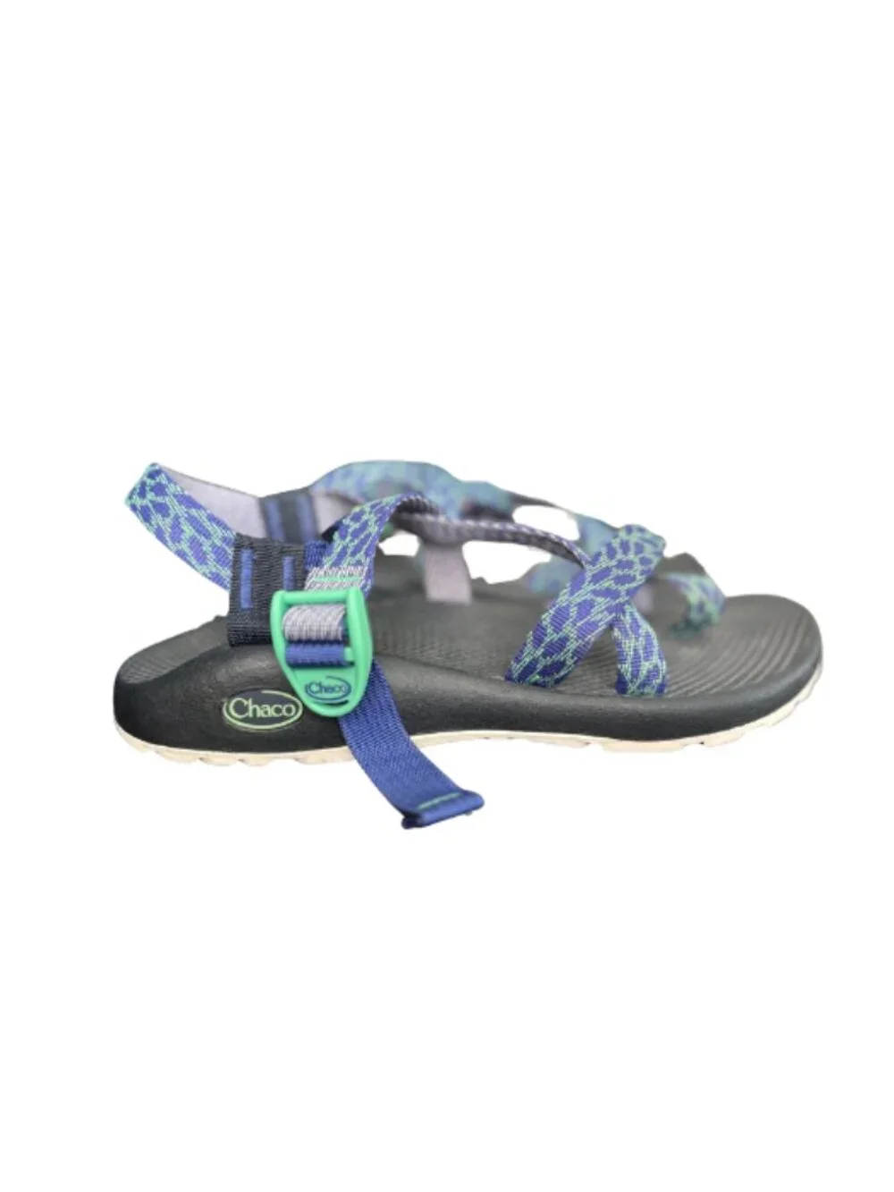 Chaco Women's Z/2 Classic Sandals Size 11 Royal Blue Green - Picture 5 of 8